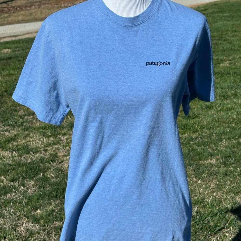 Patagonia Blue Short Sleeve Tee